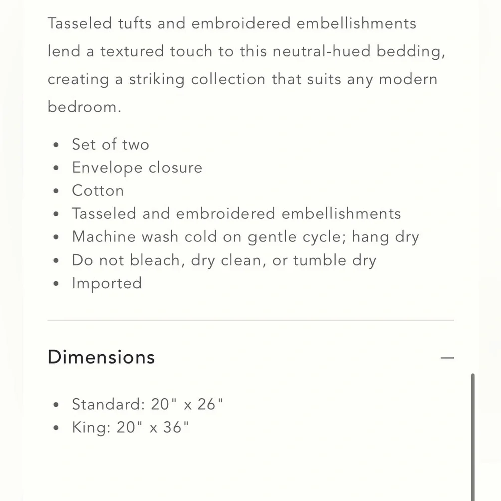 Anthropologie set no